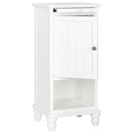 SAFAVIEH Jezabel End Table- White - 36 x 14.2 x 16.1 in. AMH6633C